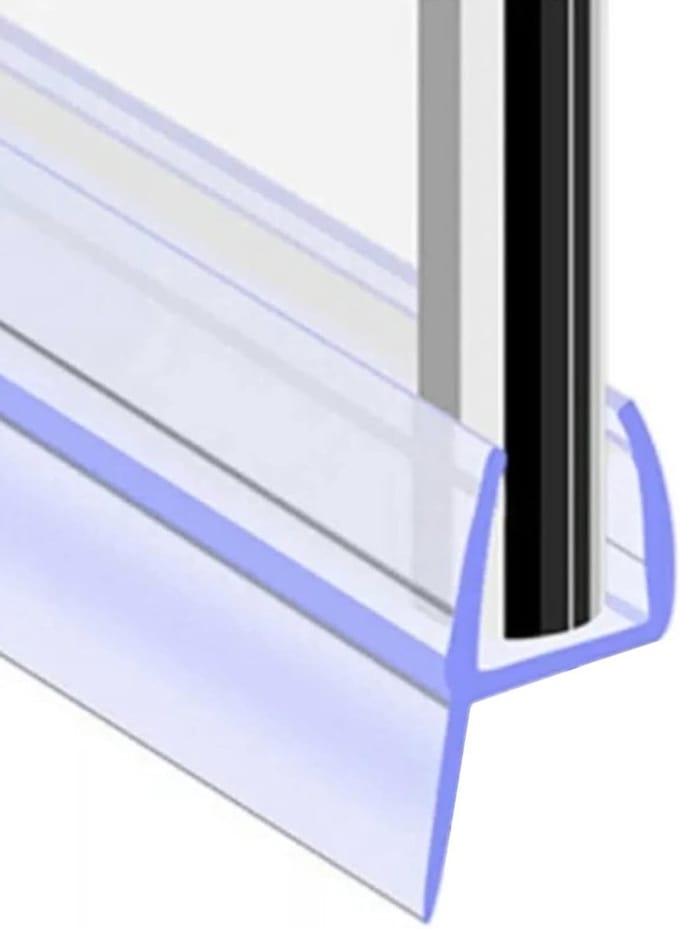 Doucheafdichting van 2 Meter, Rubber 6/8/10 mm Dikte, Weerbestendige Strip voor Deuren en Ramen