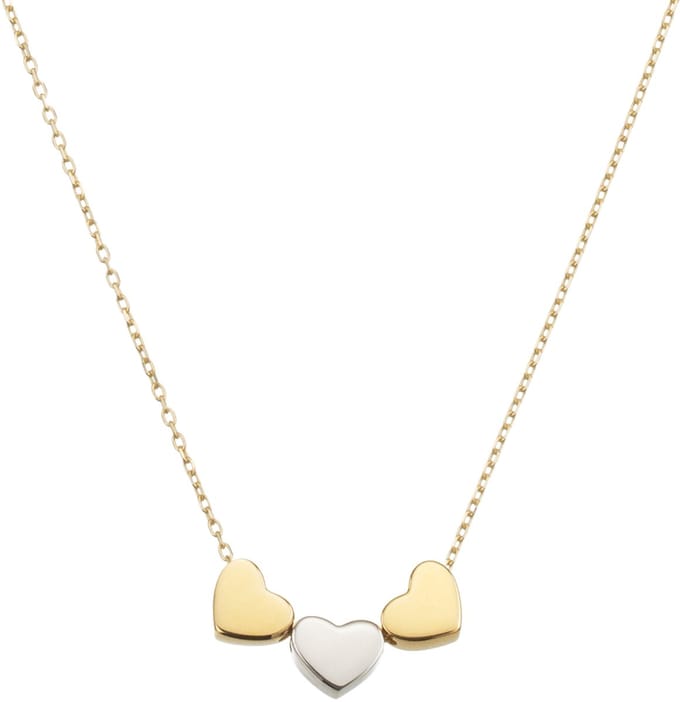 Glow 202.5038.45 Dames Ketting - Collier - Sieraad - Goud - 4 mm breed - 45 mm lang