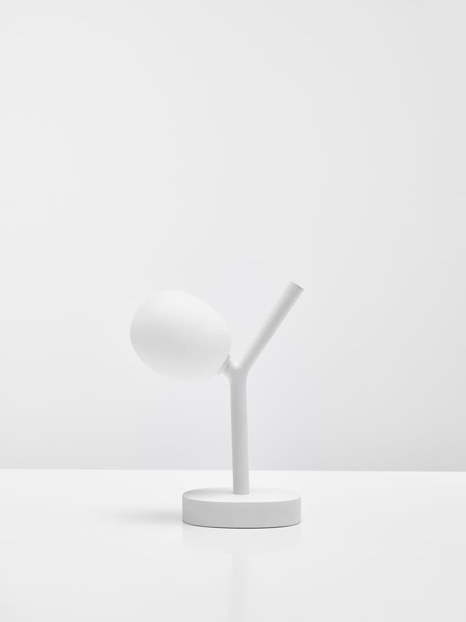 Brokis Ivy Battery Lamp oplaadbaar - Triplex opaal