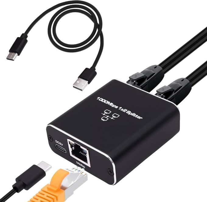 Netwerk Switch - Netwerk Splitter - Unmanaged - internet hub
