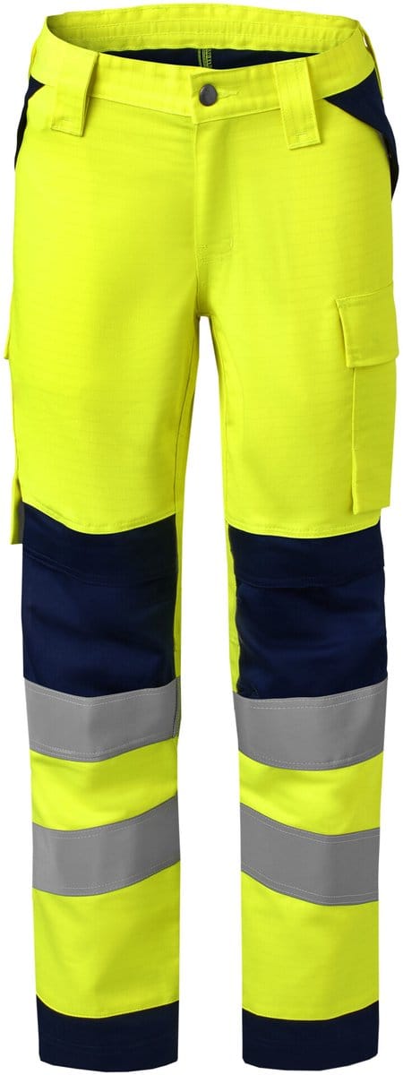 HAVEP Werkbroek Dames Multi Protector+ 80621 - Fluo Geel/Marine - D46