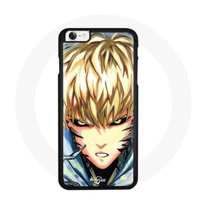 Coque Iphone 6 - Maniacase - Genos One Punch Man - Souple - Noir - Mixte