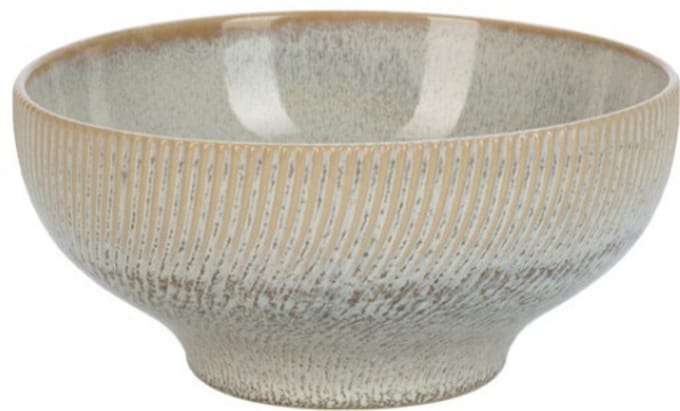 Home & Styling Kommen - 1040ml - Set van 4 stuks - Beige