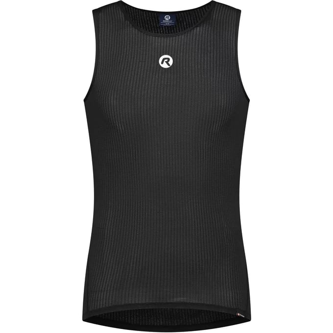 Rogelli Kite II Dames en Heren Ondershirt - Mouwloos - Zwart