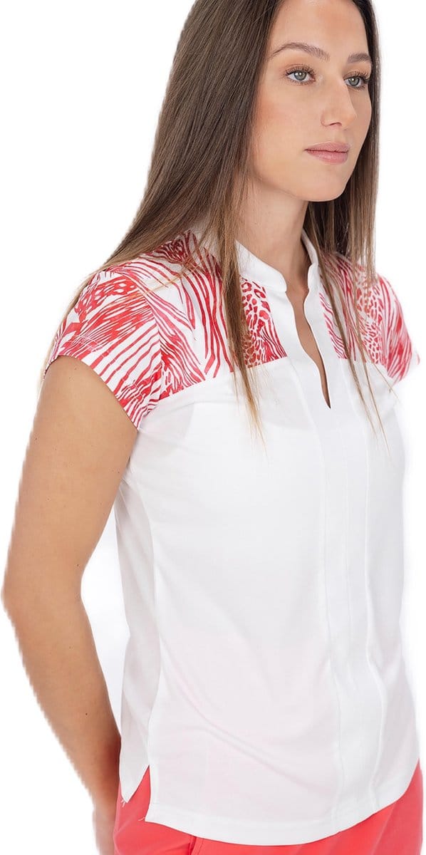 Func Factory dames Polo Lynn coral zeb maat 40