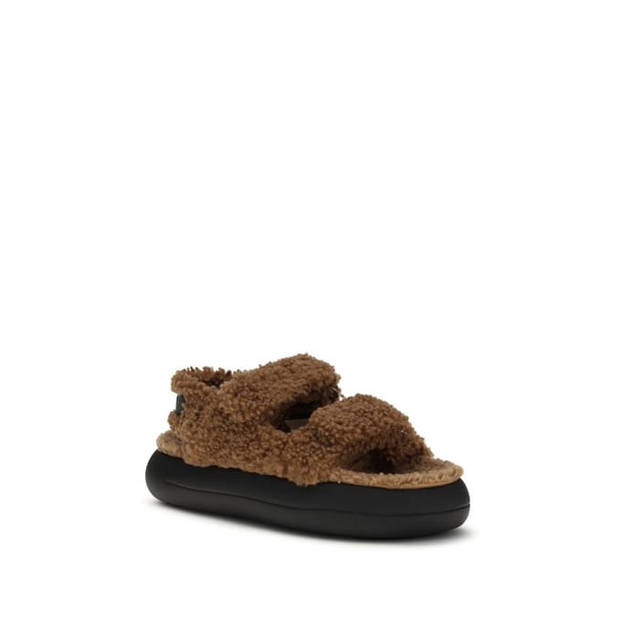 Moon Boot - Cognac Moon Boot Mb Shearling Sandal Sandalen Cognac 80d2420020