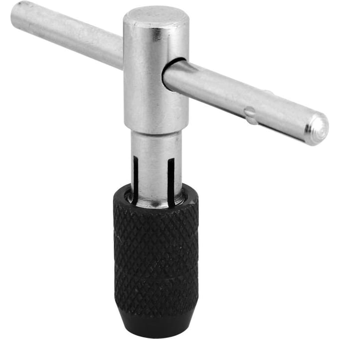 T-handvat Tapkruk Chuck Type Capaciteit M3 M6 18  14   Draadsnijgereedschap white
