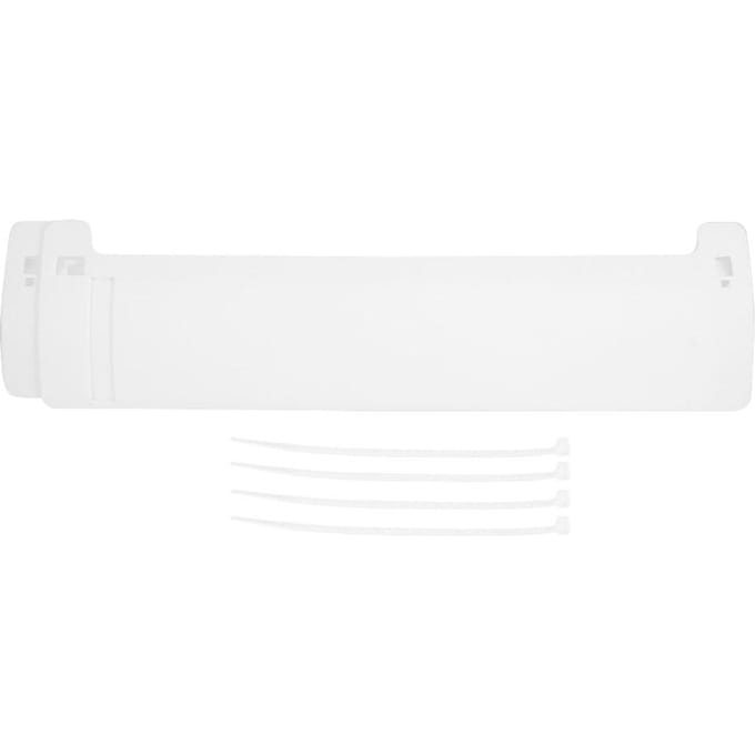 Anti-wind Airconditioning Windscherm Intrekbare Airconditioning Deflector Cover (Wit) wit