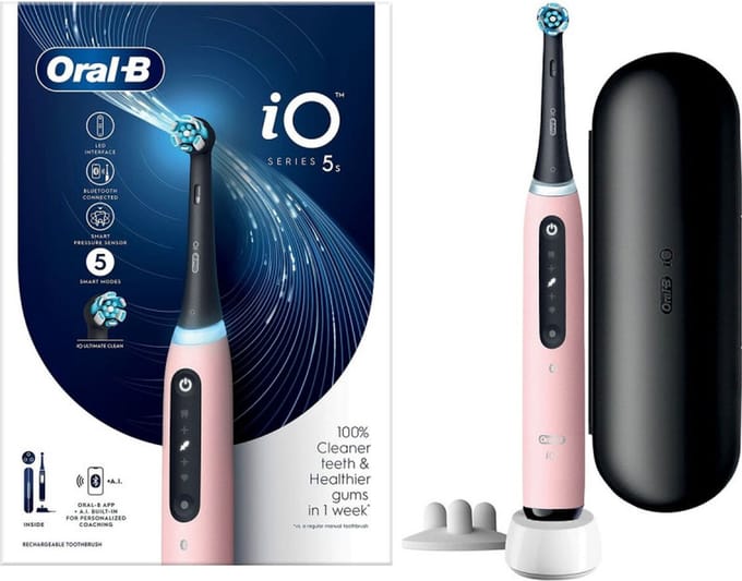 Oral-B Elektrische tandenborstel iO 5S Blush Pink
