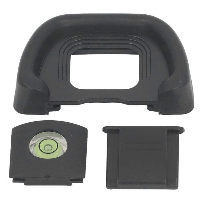 Oogschelp met waterpas en flitsschoenafdekking Beter observatie-effect Oogschelp vervanging voor D780 zoeker camera black