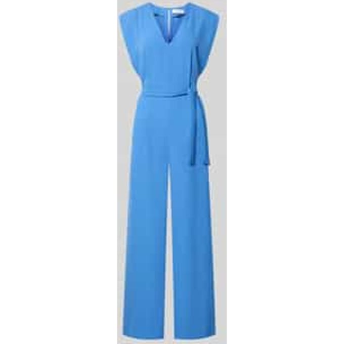 Mouwloze V-hals jumpsuit dames COMMA