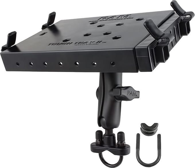 Tough tray set stangmontage