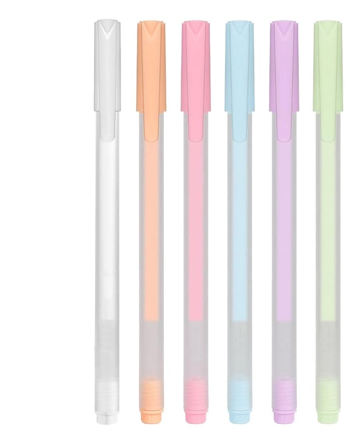 Lijmpennen Set - Knutsel Lijm - Kunst Projecten - Snel Drogend - 6 Delen - Multicolor