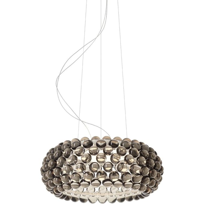 Foscarini Caboche Plus Media Hanglamp - grijs - met MyLight