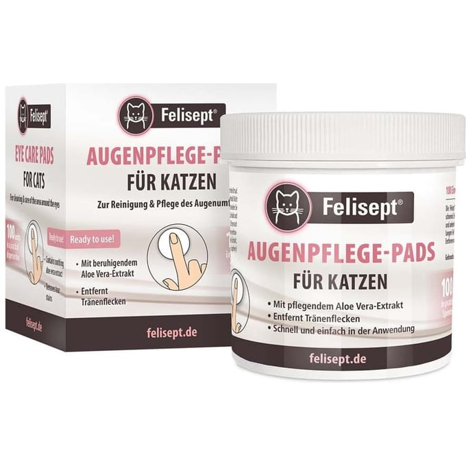 Felisept® oogverzorgingspads voor katten 100 Pads