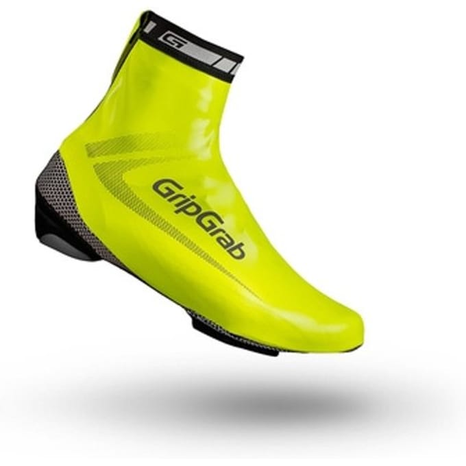 GripGrab RaceAqua Hi-Vis Overschoenen - Maat L - Geel