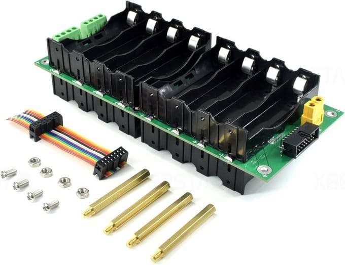 BMS Batterij Beheersysteem 4S 18650 Li-ion Montagebox Zonder Lassen