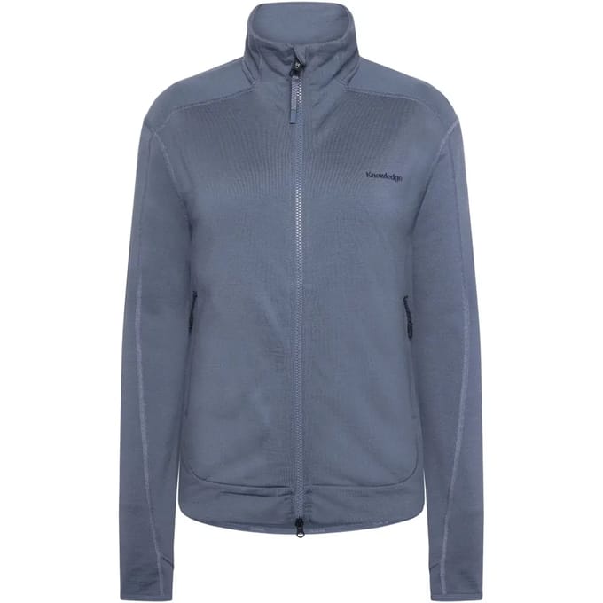 Damesfleece met rits KnowledgeCotton Apparel Dynamic