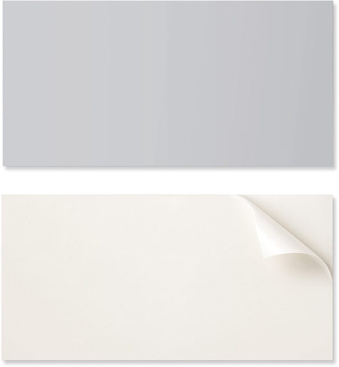 Vinyl wandtegels met afbeeldingen voor de hal, grijs, 10x40x20 cm