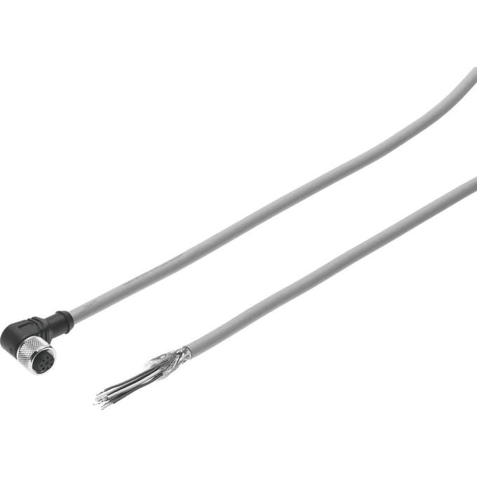 Festo Plug met kabel M12x1 A- gecodeerd EN 61076-2-101 5m - 542257
