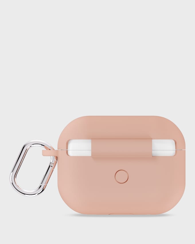 Holdit Solid Silicone Case voor de Apple AirPods Pro / Pro 2 - Bare Pink