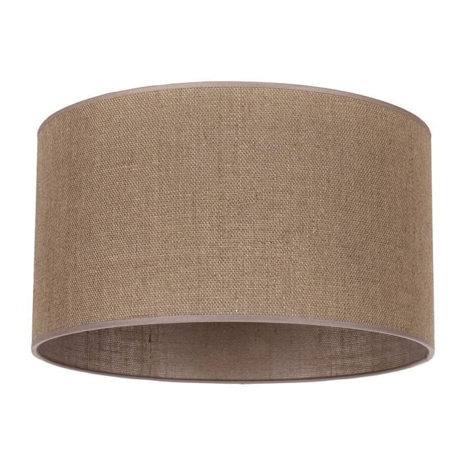 Duolla Lampenkap Roller, lichtbruin, Ø 40 cm, hoogte 22 cm