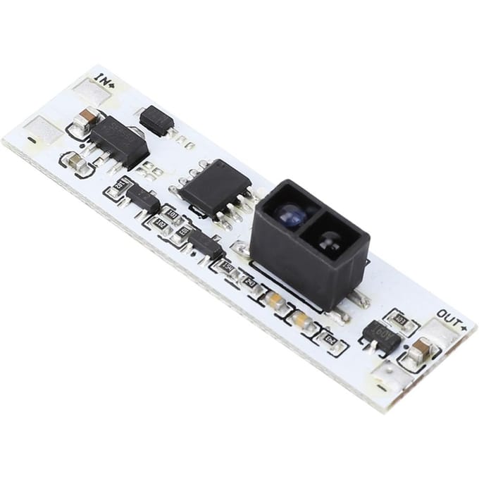 Handbewegingssensor Schakelmodule 524VDC voor Kast Kledingkast LED-verlichting black