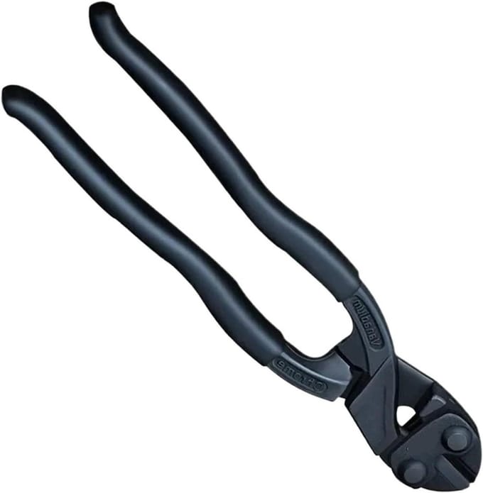 Betonschaar - Draadknipper Tang - Metaal Knippen - Hefboomstructuur - 8 Inch - Zwart