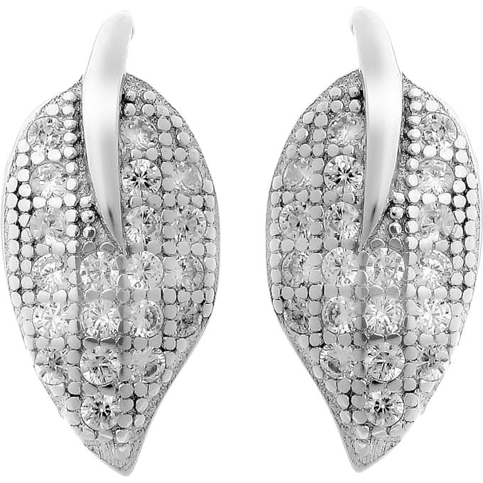 Orphelia 'Ruth' Dames 925 Sterling Zilveren Stud Oorbellen - Zilver ZO-7220