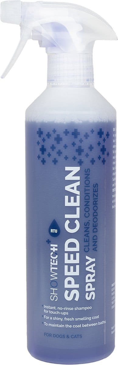 Show Tech+ Speed Clean Spray - 500 ml - Voor Hond en Kat - Klaar om te gebruiken