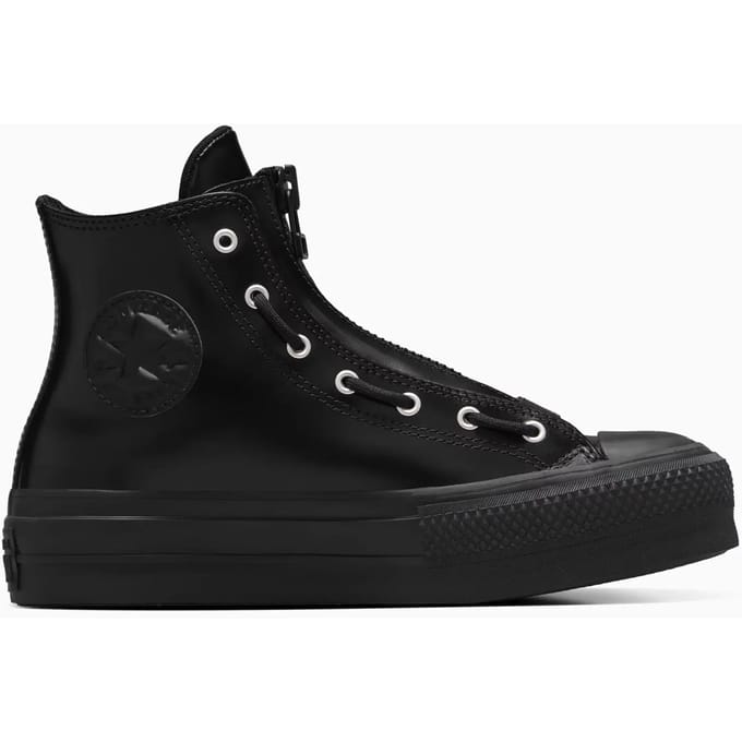 Leren damesschoenen Converse Chuck Taylor All Star Lift Platform