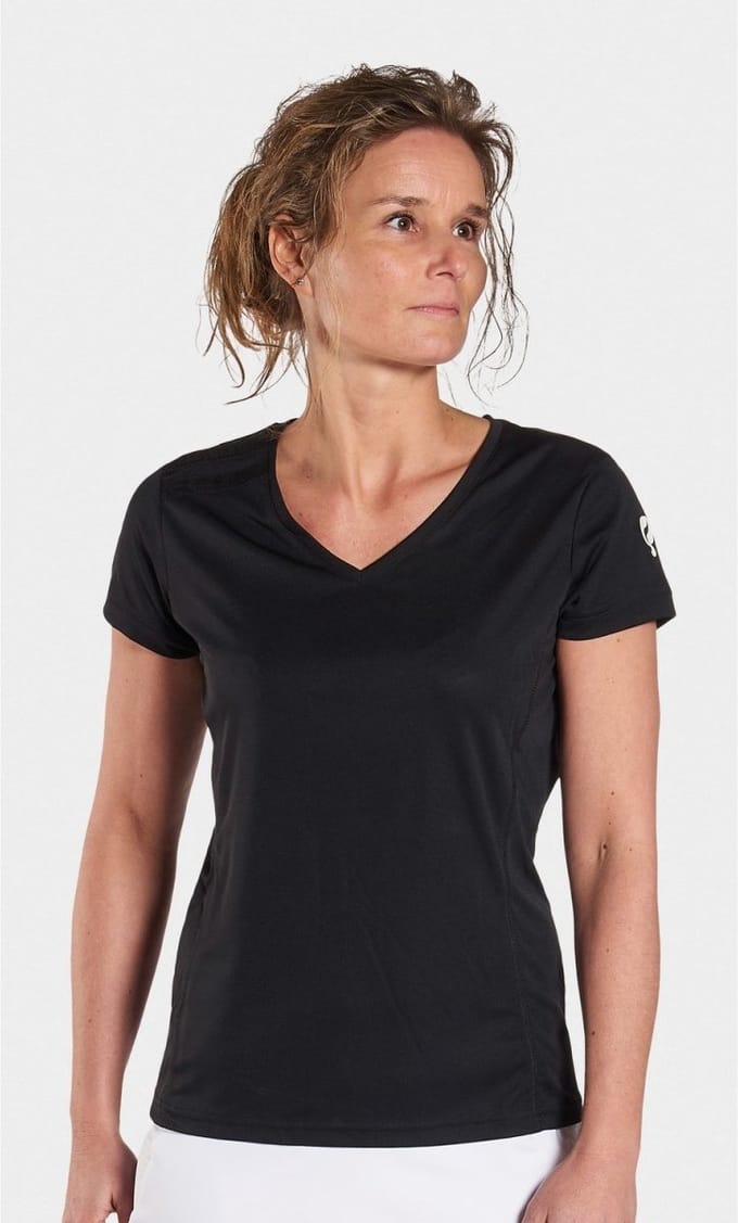 Q1905 / Quick - Shirt - van As - Zwart / Wit - Maat 152