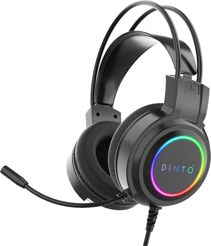 DINTO® Gaming headset met microfoon - Extra Bass - Gaming Koptelefoon - Geschikt voor Nintendo Switch - PS4/PS5 - Laptops - Xbox One - PC
