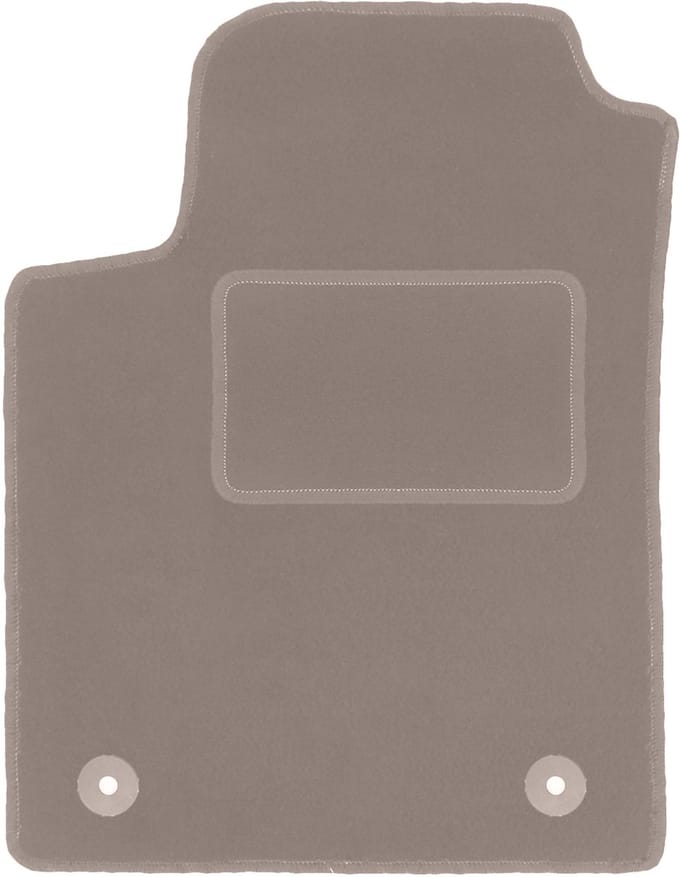 Beige bestuurdersmat voor: Fiat Bravo II hatchback (2007-2012)