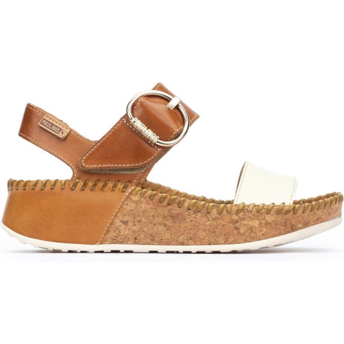 Pikolinos Marina - dames sandaal - Wit - maat 41 (EU) 8 (UK)