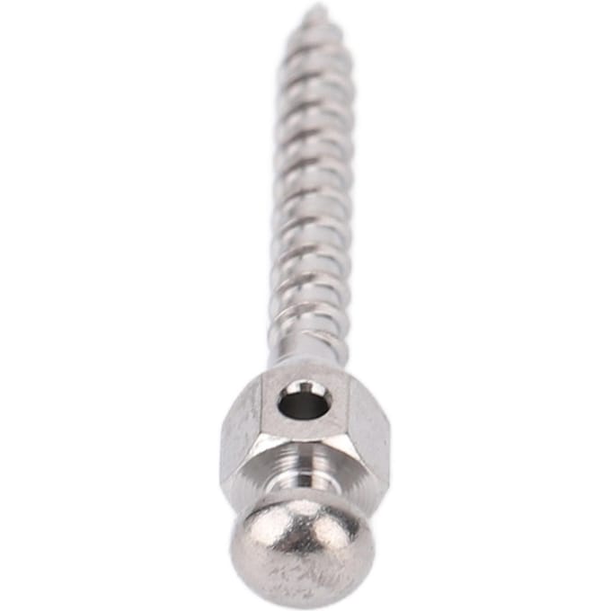 Orthodontische Micro-Implantaten Schroef Professionele Zelfborende Draad Tandheelkundige Verankeringsschroef voor 1.6 X 10mm / 0.1 X 0.4in white