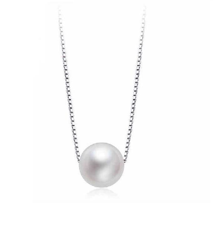 Halsketting Zilver - Parelketting - Zilveren Ketting