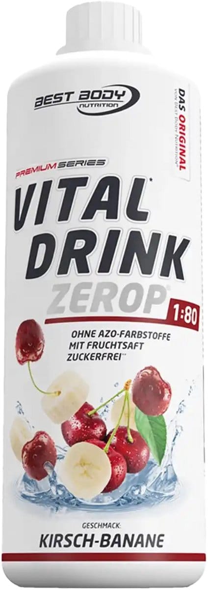 Vital Drink Concentrate - 1000ml - Banane-Kirsch