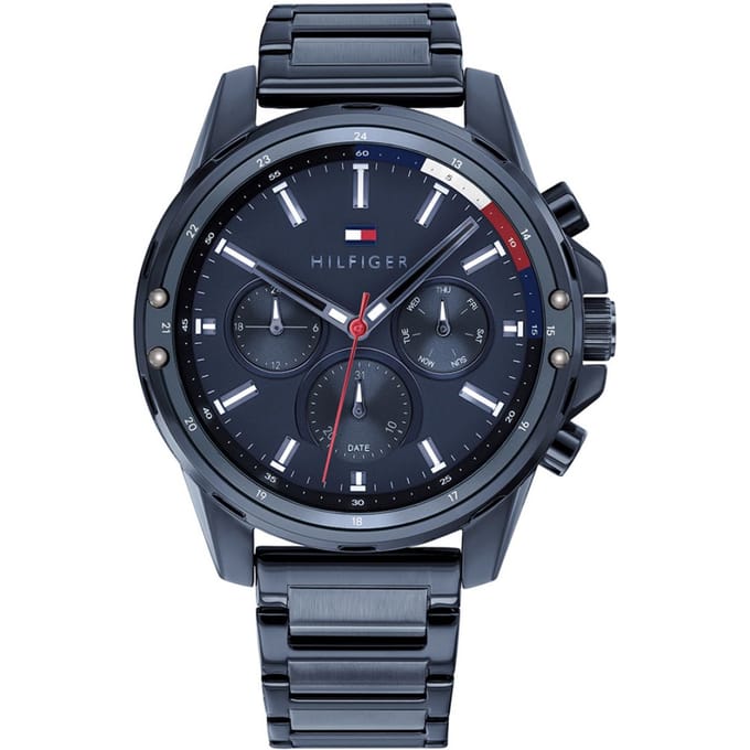 Tommy Hilfiger 1791789 Herenhorloge Mason 45mm blauw