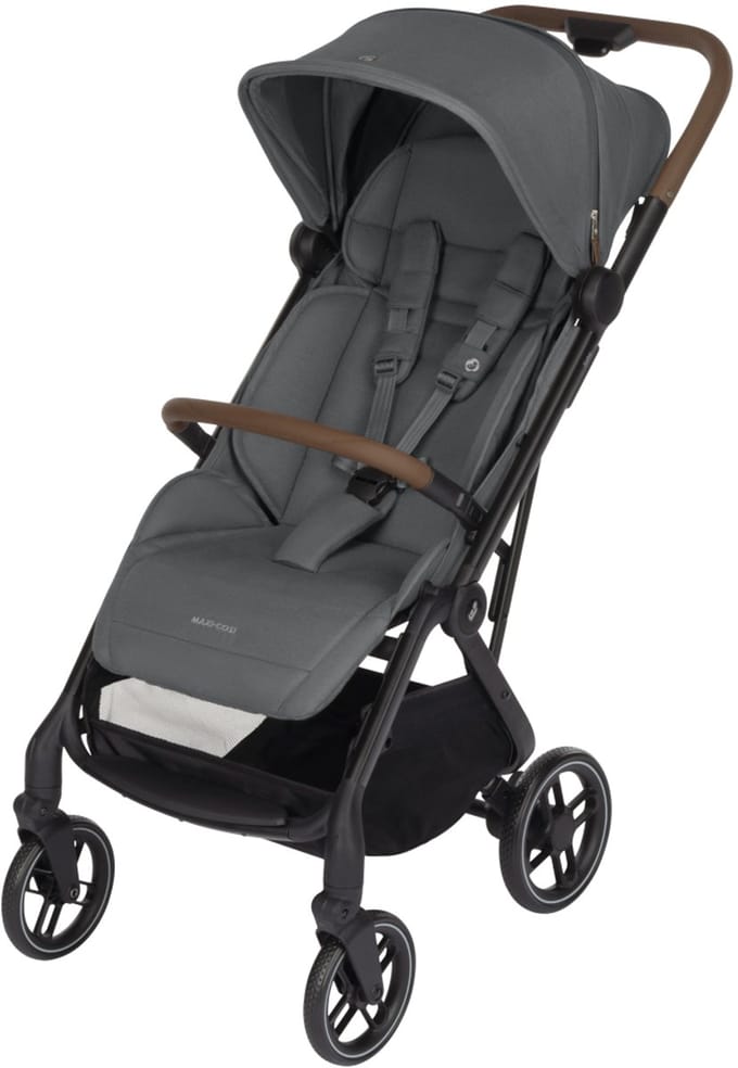 Maxi-Cosi Soho Ultracompacte kinderwagen - vanaf de geboorte tot ca. 4 jaar (0 - 22 kg) - Twillic Graphite