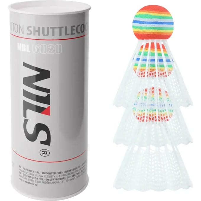 Nylon badminton shuttles NILS Extreme NBL6020 (x3)