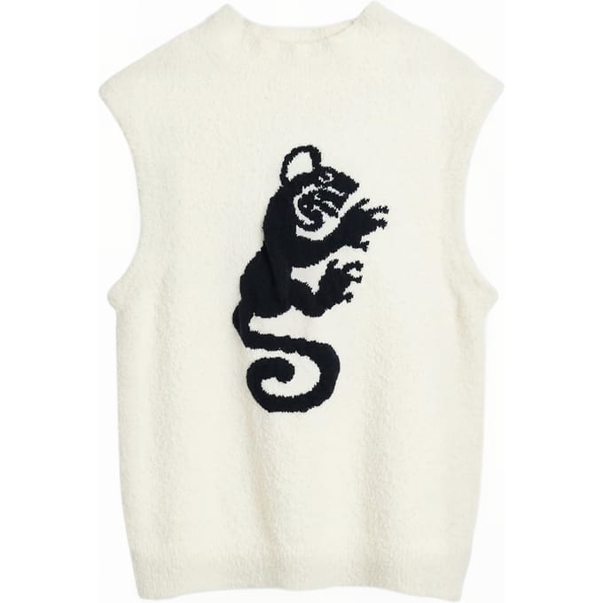 Soulland Tate Vest Off White Größe: S/M | Gilets Outlet | Unisex | Weiß