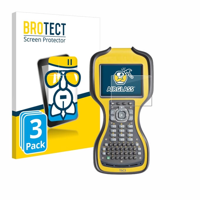 Screenprotector 3 Stuks voor Trimble TSC3 Beschermglas transparant