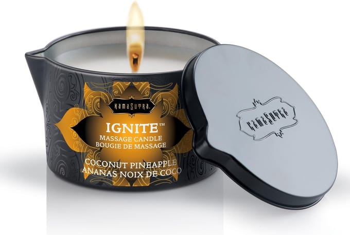 Kamasutra Massagekaars - Coconut Pineapple