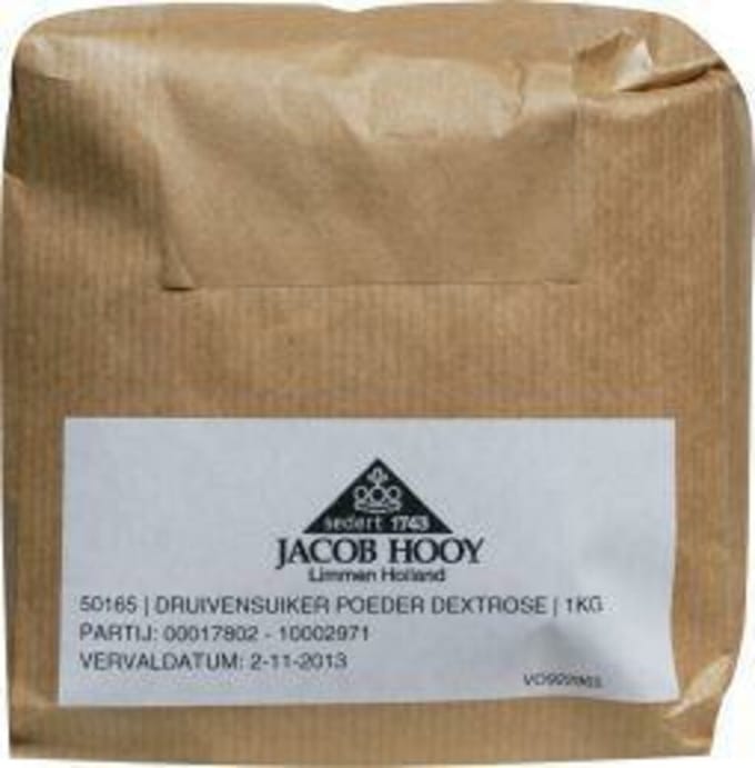 Jacob Hooy Druivensuiker Poeder - 1 kg