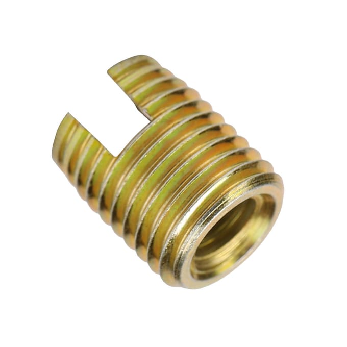 20 stuks 302 koolstofstaal zelf tappende draadinzetstuk accessoires(Binnen M6*1.0 Buiten M9*1.0)