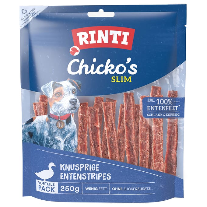 Rinti - Extra Chicko bewaarverpakking 9x250g - Slanke eend