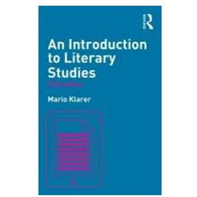 An Introduction To Literary Studies - Mario (University of Innsbruck,