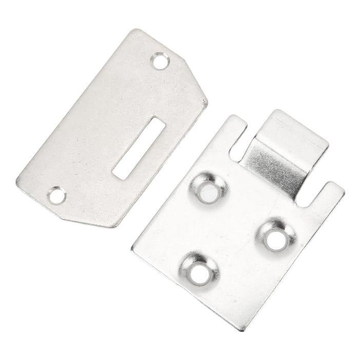 Ensemble Charnière et Plaque de Siège Club Car 71610 G01 Remplacement pour Modèles EZGO Medalist 1994‑Up white