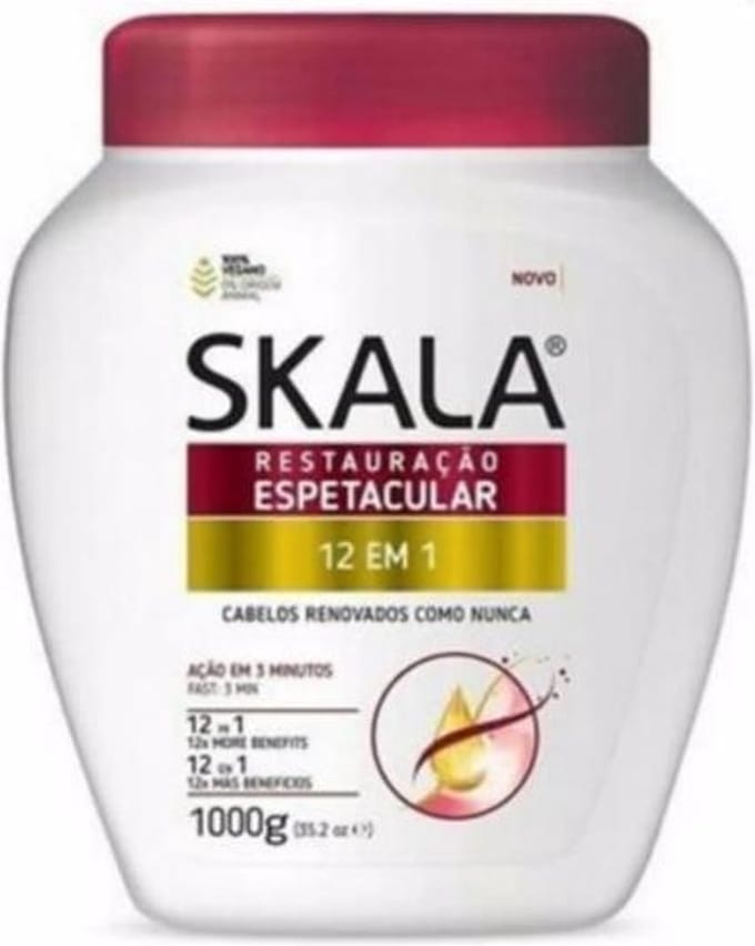 SKALA Crema Acondicionadora 12 En 1 - Conditioner voor haar - 1000 ml